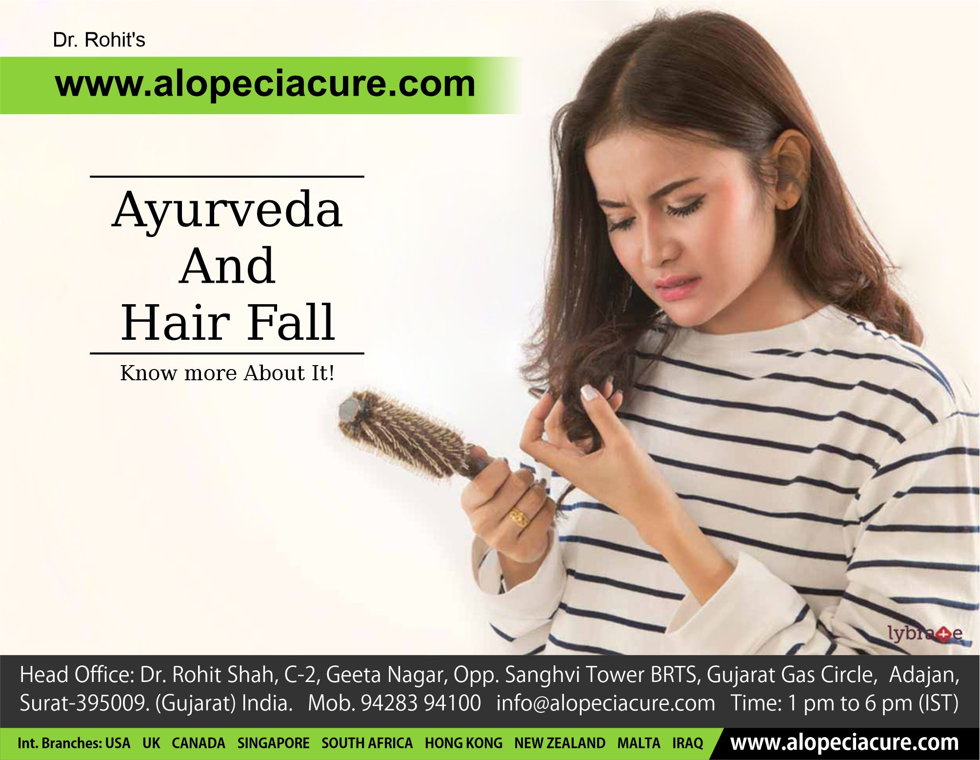 Ayurveda helps in hair fall