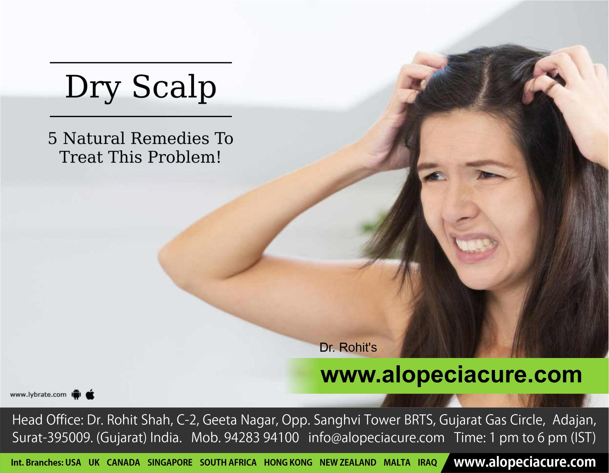 Dry Scalp - 6 Natural Remedies To Treat This Problem!