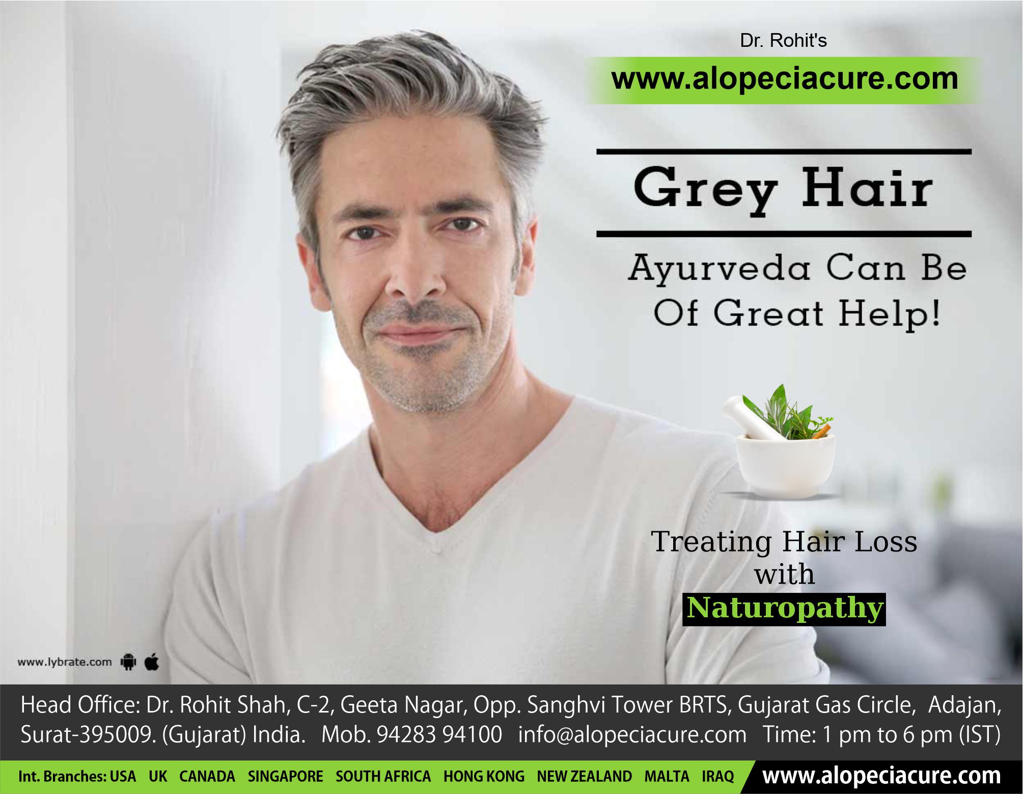 Grey Hair - Ayurveda Can Be Of Great Help!