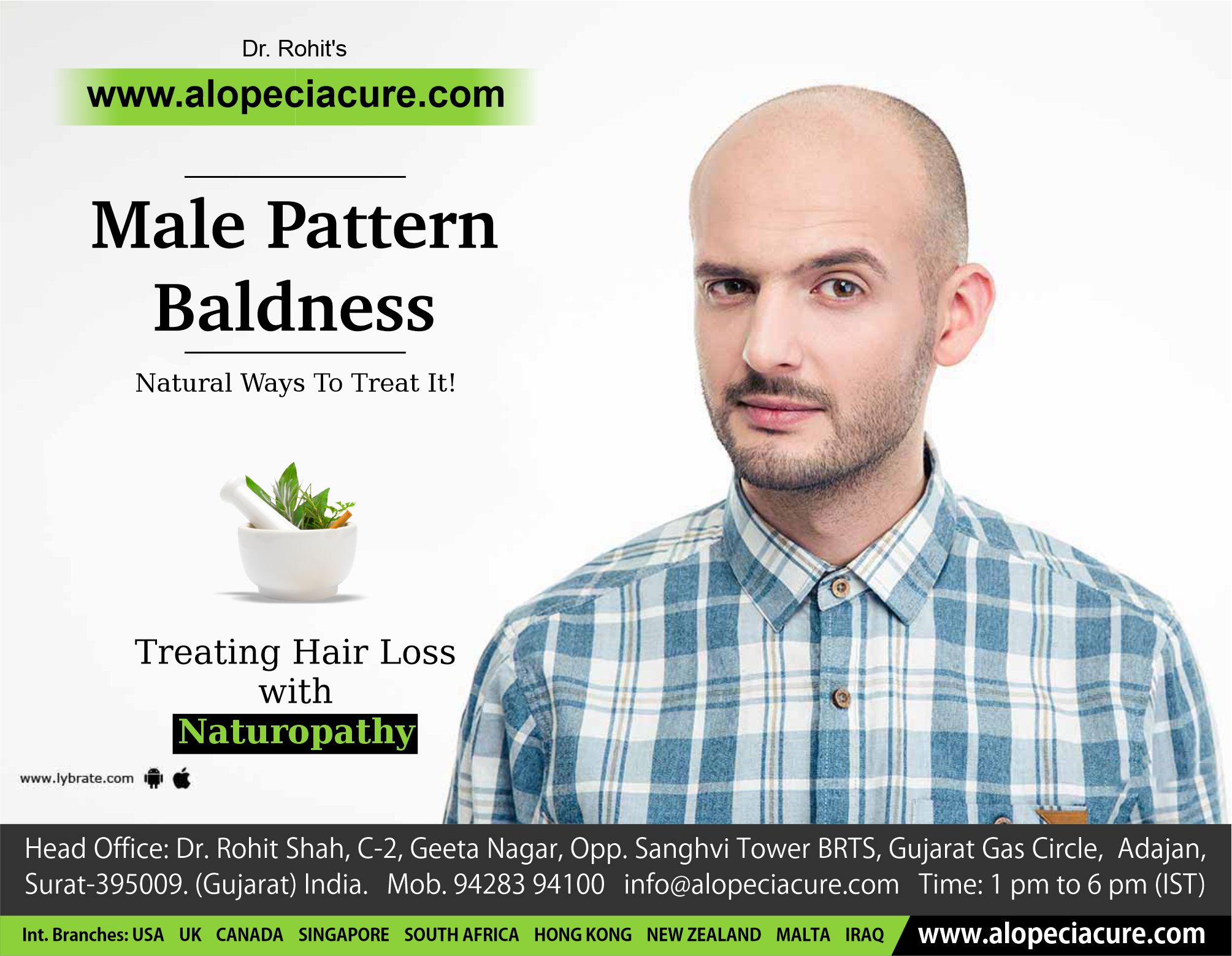 Male Pattern Baldness - Natural Ways To Treat It!