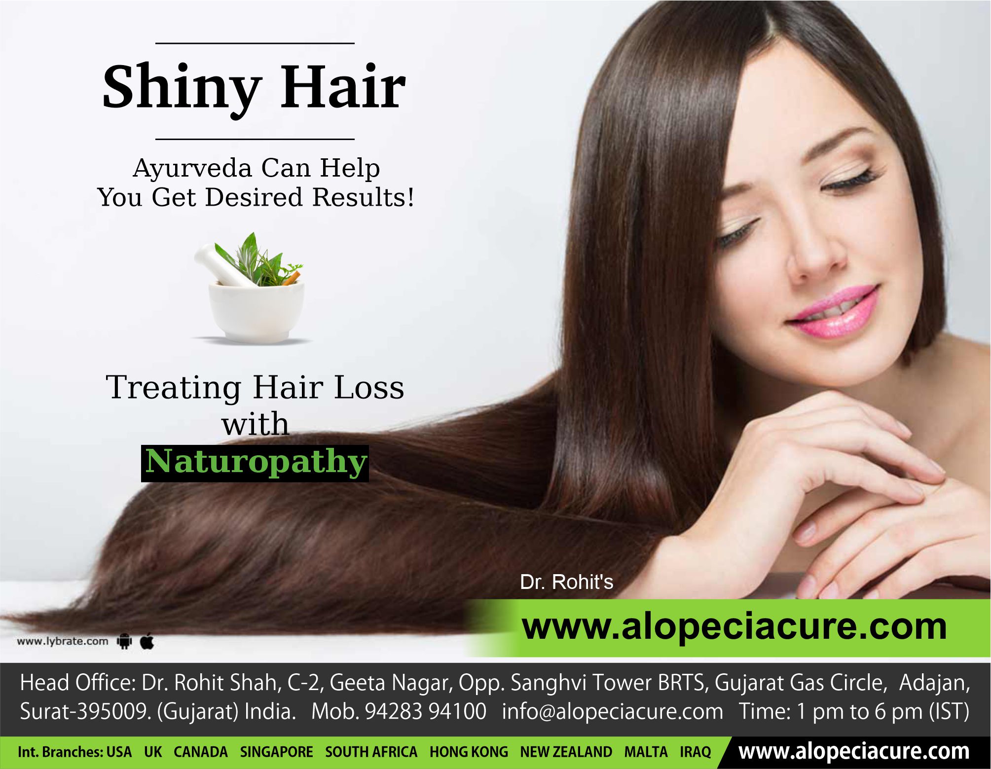 Shiny Hair - Ayurveda Can Help You Get Desired Results!