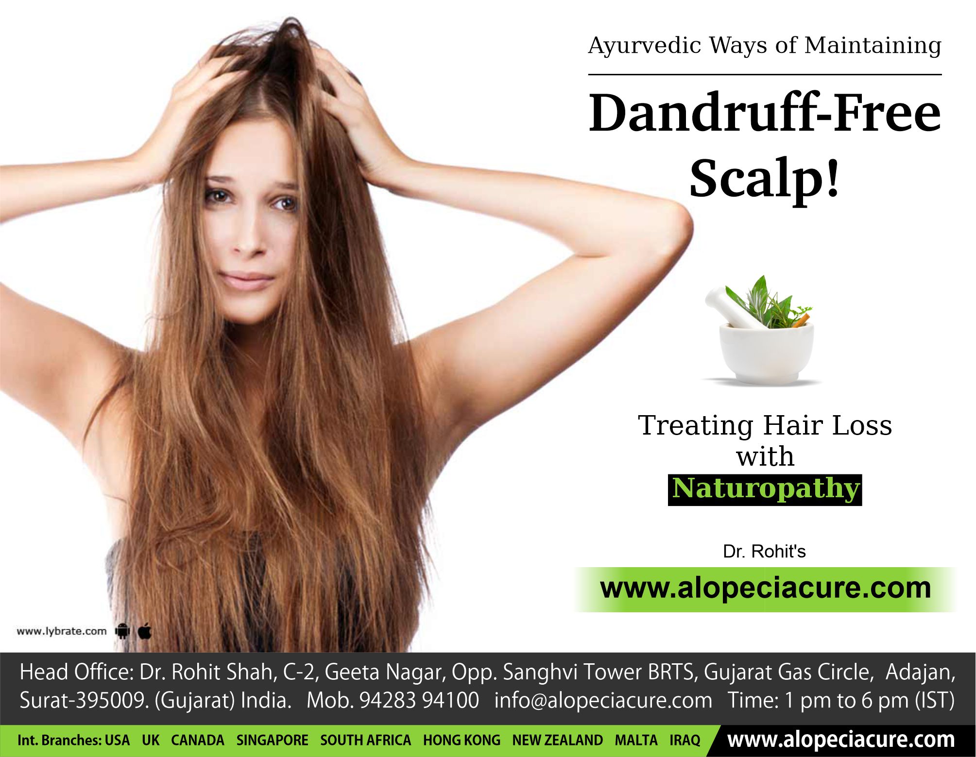 Ayurvedic Ways of Maintaining Dandruff-Free Scalp!