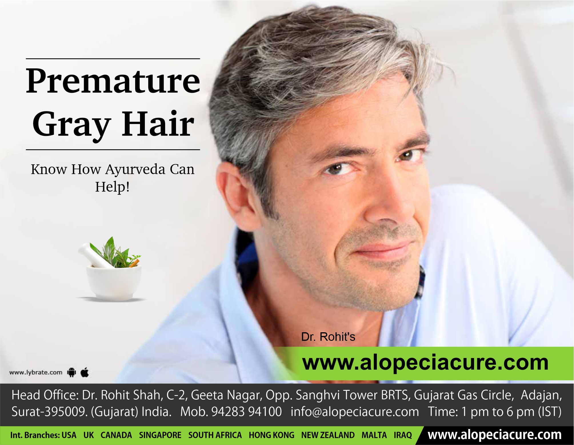 Premature Gray Hair - Know How Ayurveda Can Help!