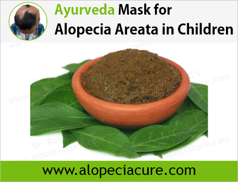 Dr. Rohit's natural mask treatment of alopecia areata