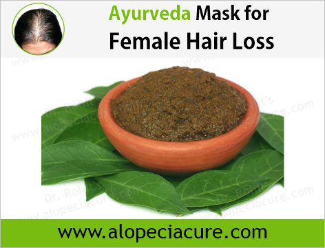 Dr. Rohit's natural oil treatment for female hair loss