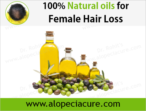 Dr. Rohit's natural mask treatment of female hair loss