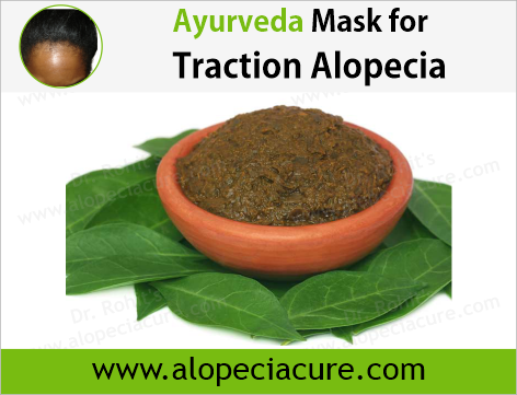 Dr. Rohit's natural mask treatment of traction alopecia