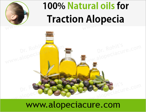 Dr. Rohit's natural oil treatment for  traction alopecia